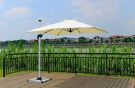 soporte compensado al aire libre del granito del paraguas del paraguas del patio de los 2.5M Deluxe Rome Aluminum proveedor