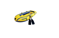 Barco inflable del PVC del excursionista amarillo de la playa, barcos inflables de la costilla para el deporte acuático proveedor