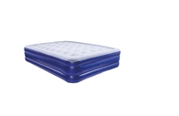 Mediados de ftalato al aire libre inflable elevado de los muebles del tamaño de aire del colchón gemelo de la cama libre proveedor