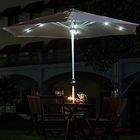 Parasoles solares del paraguas el 1.5M Garden Sun Shades del patio del toldo de la luz del LED proveedor