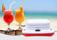 Rojo blanco de la playa del PVC de los muebles al aire libre inflables inflables del refrigerador 0.40m m proveedor