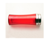Botella de agua caliente de Stanless de la botella de agua plástica doble roja de la pared 700ML y fría de acero 1ltr proveedor