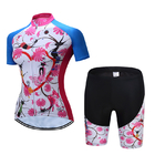 Los accesorios de ciclo de ciclo para mujer al aire libre de la bici de la ropa refrescan los trajes secos del jersey de la bici proveedor