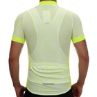 El ciclo de encargo que monta se adapta a la camiseta sudada anti de ciclo de los deportes de los accesorios de la bici fluorescente del poliéster proveedor