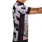 Accesorios de ciclo de ciclo de la bici de la camiseta del jersey del traje de Dryfit del poliéster del diseño del leopardo proveedor