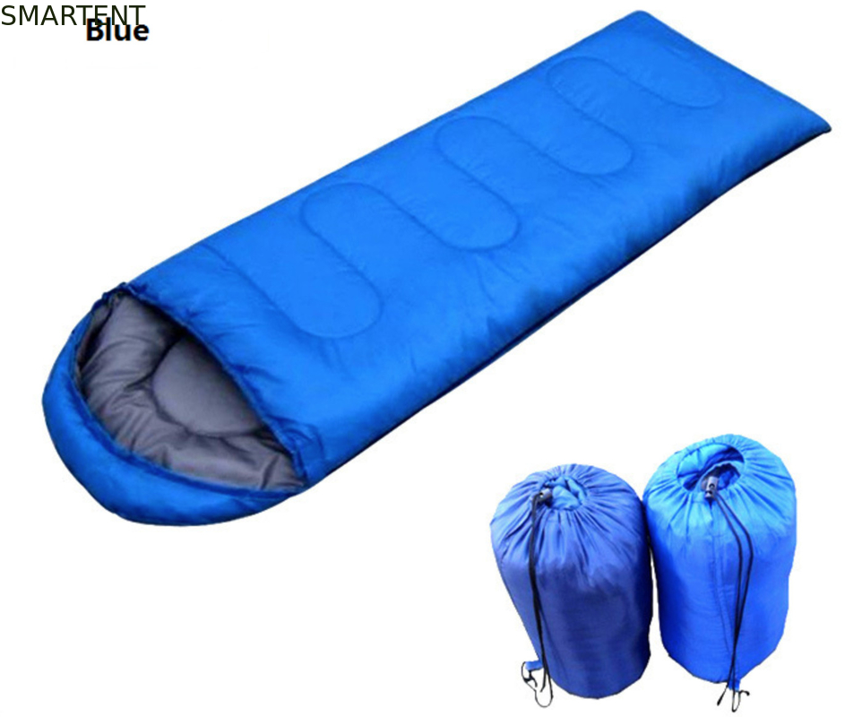Pequeño saco de dormir termal encapuchado cómodo para el color azul/rojo 210X75 cm de la estación 4 - proveedor