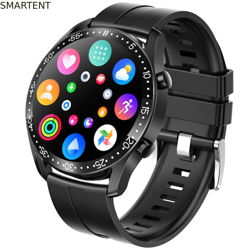 Smart Watch de encargo del dispositivo del perseguidor de la aptitud del deporte de la ronda 280mAh del negro de C300PRO proveedor