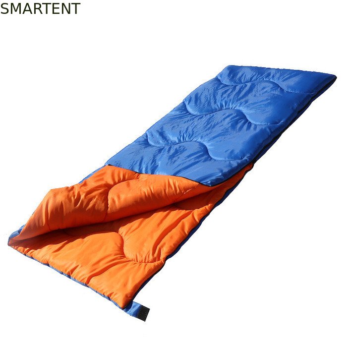 Bolsas de dormir de montaña de forma de sobre llenando fibra hueca 400 gramos 210 * 75 cm proveedor