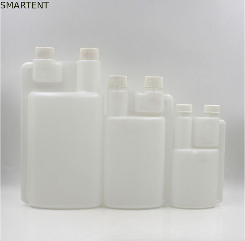 Cuello doble 1000ml del HDPE del entrenamiento de los tamaños químicos de las botellas de agua tres proveedor