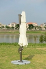 base del granito del paraguas los 3.5M Cantilever Parasol Heavy de la sombrilla de la playa del poliéster 250g proveedor