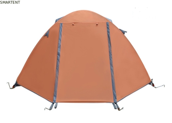 Fácil de montar tiendas de campamento al aire libre 210*180*130CM Naranja 190T Poliéster PU2000MM Tienda de palo de aluminio proveedor