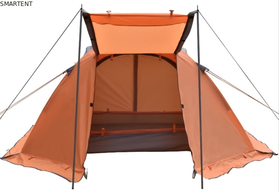 Fácil de montar tiendas de campamento al aire libre 210*180*130CM Naranja 190T Poliéster PU2000MM Tienda de palo de aluminio proveedor