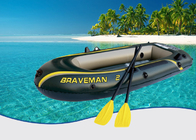 Barco inflable durable verde oscuro de Braveman, barco inflable ligero conveniente proveedor