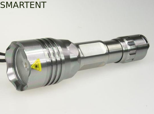 Comprar Antorcha portátil de plata del bolsillo de las linternas LED del laser del bulbo del Cree que acampa Q5 pequeña Fabricación en línea