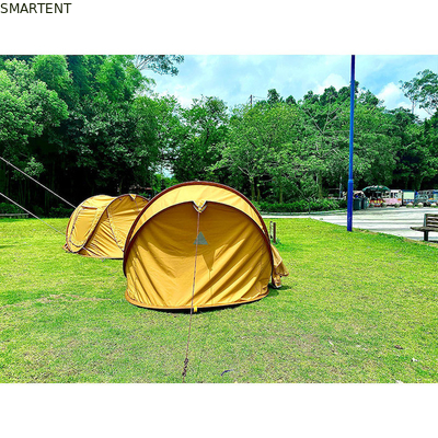 Tendas de campamento para exteriores resistentes para 2-3 personas impermeables con revestimiento en PU de algodón 3000x150x100CM proveedor