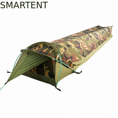 Comprar 230*60*35CM Tiendas de campamento al aire libre Tienda de túnel camuflado portátil para 1-2 personas Impermeable y fácil de transportar Fabricación en línea