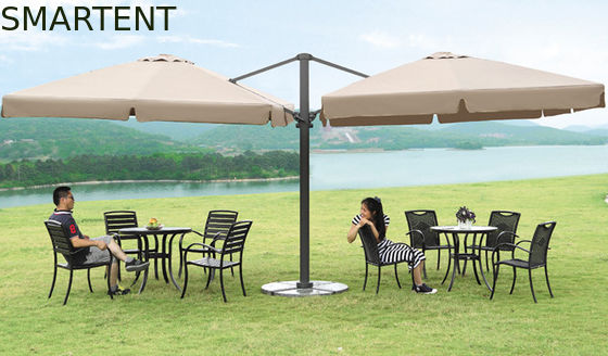 comprar Parasol voladizo los 2.5X2.5m de Roman Beach Sunshade Umbrella Large del duplex Fabricación en línea