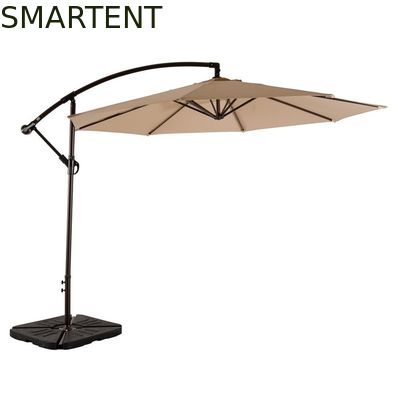 Comprar Paraguas doble 3M Cantilever Parasol Manual del patio del restaurante abierto Fabricación en línea