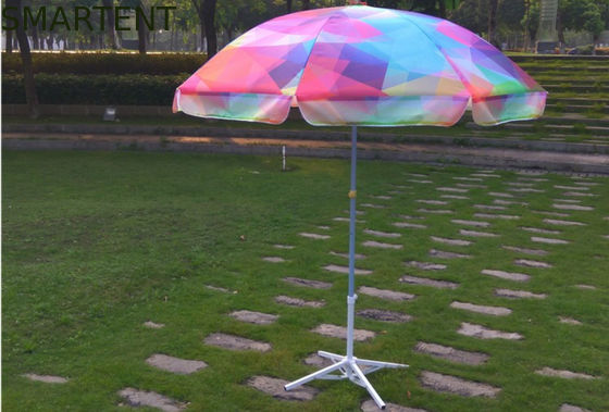 comprar Parasol del poliéster de la pulgada 190T del paraguas 48 de la sombrilla de la playa del patio del multicolor del 120CM Fabricación en línea