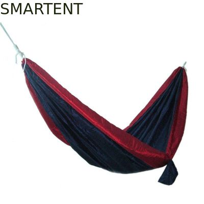 Comprar 280*140cm Ligero Durable Taffeta Paracaídas de nylon plegable hamaca de campamento con mosquiteros para árboles Fabricación en línea