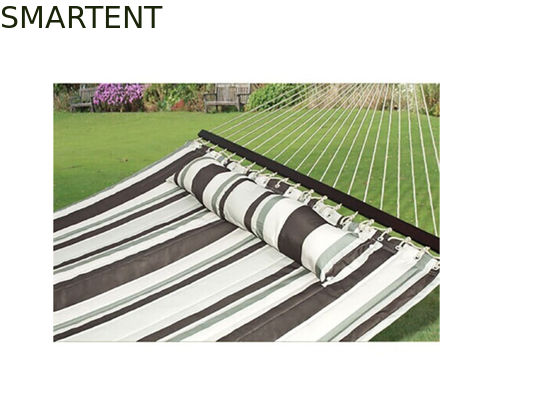 Comprar Hamaca acolchada resistente portátil de la tela de la hamaca de la mochila que acampa con la almohada Fabricación en línea