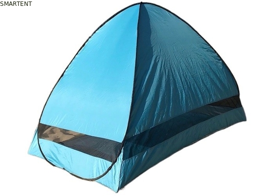 210*120*130CM Poliéster revestido de plata azul para campamento al aire libre proveedor
