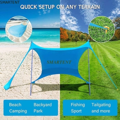 Espaciosas tiendas de campamento al aire libre de 210*150*170CM Leica para playa y campamento proveedor