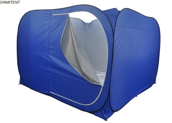 Tiendas de campaña al aire libre 300*300*200CM Abiertas rápidamente Automáticas de plata recubierta 190T Poliéster Azul Tiendas de Relieve Pop Up proveedor