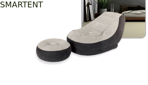Comprar La violación se reunió la sola silla que acampaba inflable del Pvc se reunió la silla inflable Brown asombroso Fabricación en línea