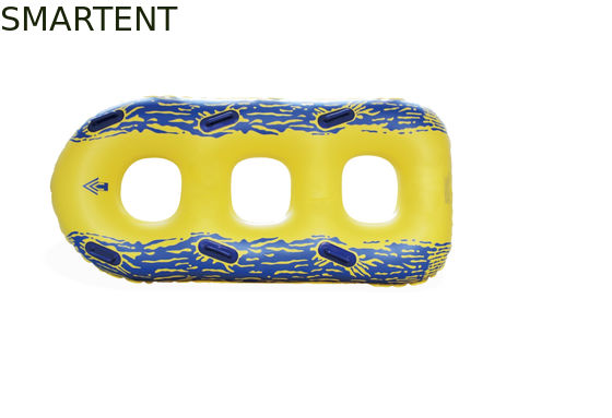 Comprar CE de tres personas EN71 del tubo 249cmx122cm del flotador 3 del tubo inflable portátil colorido de la persona Fabricación en línea