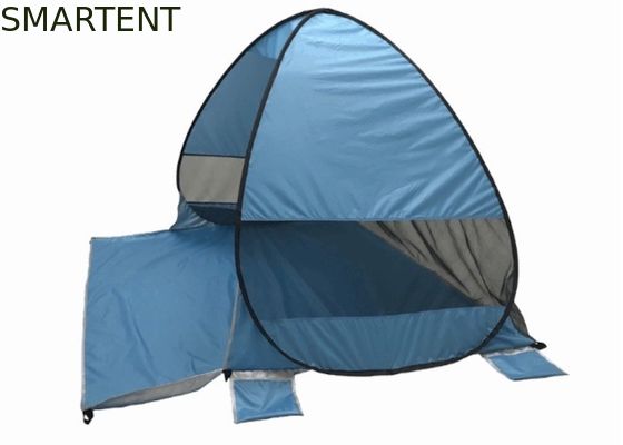 Comprar 200x165x130CM 190T Poliéster Pop Up Beach Tent Blue Outdoor Camping Sun Shade Fabricación en línea