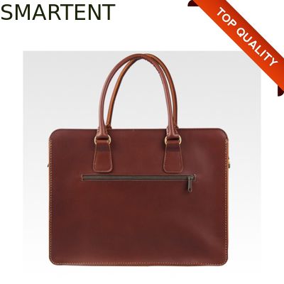 Comprar Caja que lleva del ordenador portátil multi de Cowhide Hard Art Leather Laptop Sleeve Bags del mensajero Fabricación en línea