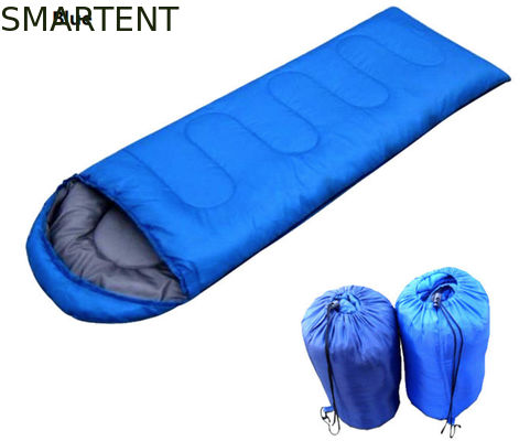 Comprar Pequeño saco de dormir termal encapuchado cómodo para el color azul/rojo 210X75 cm de la estación 4 - Fabricación en línea