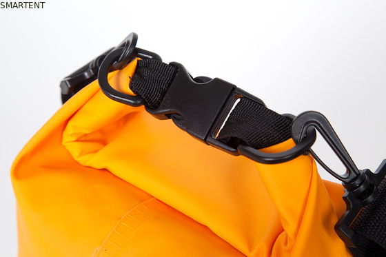 18 * 40CM PVC azul de lonas bolso seco sello camping rafting de playa a bordo bolso de tubo a prueba de agua ligero 5L - 30L con correa proveedor