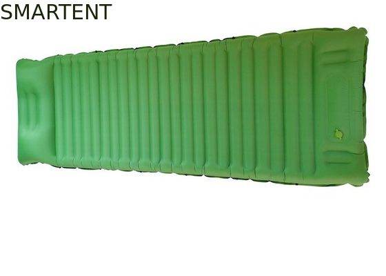 Comprar sacos de dormir inflables de la montaña del nilón TPU 40D construidos en colchón de aire portátil de la bomba de pie Fabricación en línea