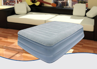 La reina inflable del colchón de aire del tamaño gemelo de lujo azul claro clasifica los muebles al aire libre inflables proveedor