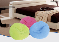 Muebles convenientes reunidos fantásticos del peso ligero acogedor inflable de la silla de la cama de aire proveedor