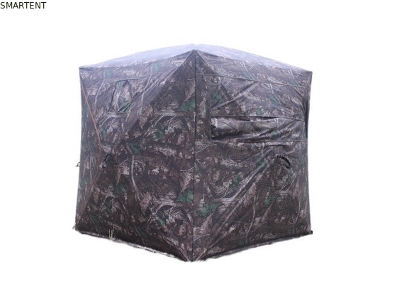 150*150*170CM Cortinas de caza al aire libre con camuflaje plegable de peso ligero 200D de poliéster Oxford proveedor