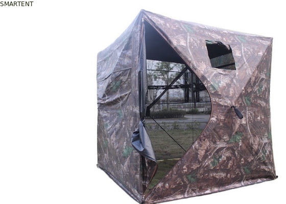 150*150*170CM Cortinas de caza al aire libre con camuflaje plegable de peso ligero 200D de poliéster Oxford proveedor