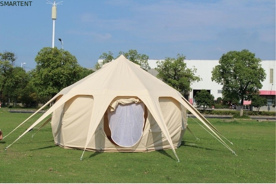 toldo al aire libre de Glamping del algodón de 285G que acampa  Tent Waterproof PU3000MM proveedor