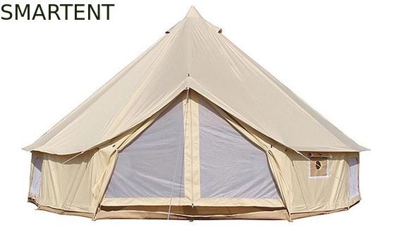 Comprar Tienda de Bell de la lona de algodón del beige del color de 3 de los x 2M Outdoor Camping Canopy 285G Fabricación en línea