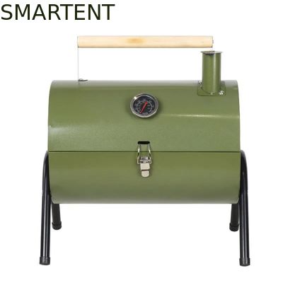 Comprar Los accesorios que acampan frescos al aire libre 12 avanzan lentamente parrillas portátiles con la chimenea del fumador Fabricación en línea