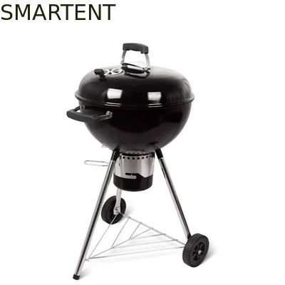 Comprar Pulgadas al aire libre de encargo de cocinar de acero negra del carbón de leña de la rejilla de la parrilla portátil de la barbacoa 18 Fabricación en línea