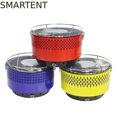 Comprar Carbón de leña sin humo tablero multifuncional Lotus Grill Outdoor Cool Camping de la BARBACOA los 34X25.5CM Fabricación en línea