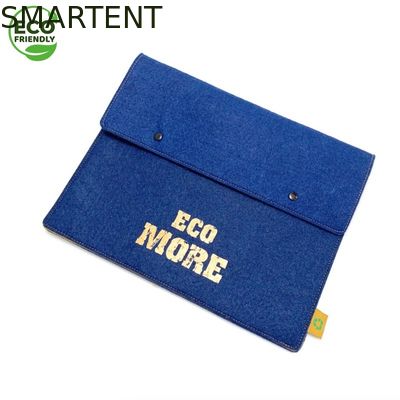 Comprar Los accesorios amistosos RPET de Eco del color azul sentían la aduana portátil 13