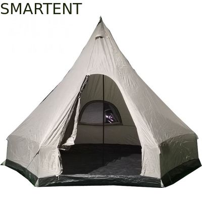 Comprar Tienda de refugio de la pirámide al aire libre de 360 que acampa de x 360 de los X 280CM con 1 - 2 la ventilación Windows Fabricación en línea