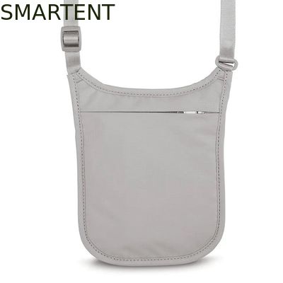 Comprar Cartera para el cuello Bolsa de viaje impermeable multifuncional Bloqueo RFID antirrobo delgado Fabricación en línea