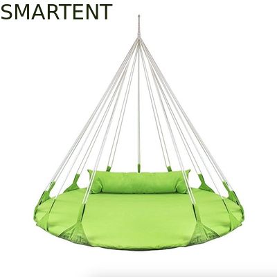 Comprar Ocio al aire libre Acampada portátil Oxford Columpio hamaca colgante para 2 personas 150 * 160CM Fabricación en línea