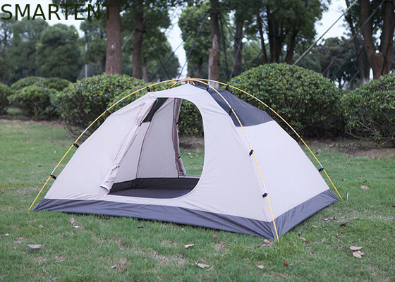 210*140*115CM Tienda de trekking recubierta de PU impermeable para 2 personas para entusiastas del aire libre proveedor