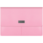 13' 'Pink PU Protector de bolsas de eslingas de cerradura con tapa Velcro para portátil Protector de portador proveedor